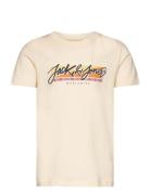 Jortampa Fastrunner1 Tee Ss Crewneck Jnr Jack & J S Cream