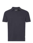 Polos Short Sleeve Marc O'Polo Navy