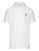 Dhm Pique Polo U.S. Polo Assn. White