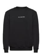 Graphic Font Regular Crewneck HAN Kjøbenhavn Black