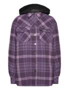 Flannel Over D Shirt ROTATE Birger Christensen Purple