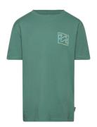 Crayon Wave Ss Billabong Green