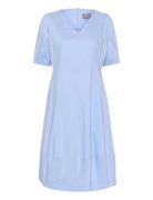 Cuantoinett Ss Dress Culture Blue