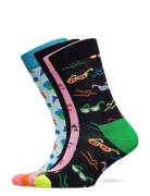 4-Pack Tropical Day Socks Gift Set Happy Socks Patterned