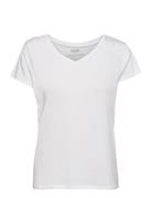 Women's Modal V-Neck T-Shirt 1-Pack Danish Endurance White