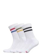 Tennis Crew Socks 3-Pack Danish Endurance White