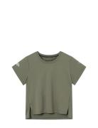 Oncourt Crop Wpc T-Shirt Cuera Green
