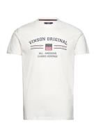 Vin T-Shirt Matt Men VINSON White