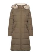 Polyester/Down-Hd Diamond Puffer Lauren Ralph Lauren Brown