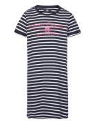 Vin Tshirt Dress Mari Stripe J VINSON Navy