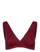 The Go-To Bikini Top Boob Burgundy