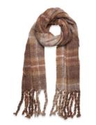 Tommy Check Scarf Tommy Hilfiger Brown