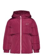Levi's® Thigh Length Puffer Jacket Levi's Red