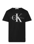 Ck Monogram Ss T-Shirt Calvin Klein Black