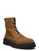 Th Everyday Core Suede Boot Tommy Hilfiger Brown