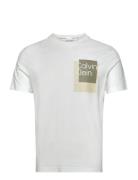 Overlay Box Logo T-Shirt Calvin Klein White