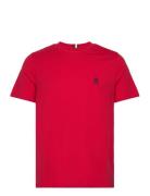 Monogram Imd Tee Tommy Hilfiger Red