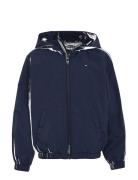 Tape Hooded Windbreaker Tommy Hilfiger Navy