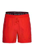 Dw Sf Medium Drawstring Tommy Hilfiger Red