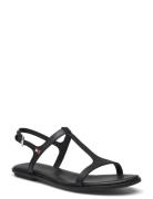 Th Flat Sandal Tommy Hilfiger Black