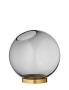 Globe Vase W. Stand AYTM Black