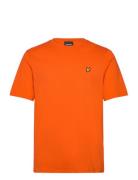 Plain T-Shirt Lyle & Scott Orange