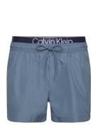 Short Double Waistband Calvin Klein Blue