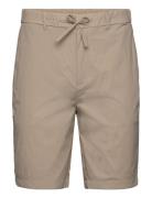 Regular Straight Jogger Short Calvin Klein Beige