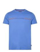 Stripe Chest Tee Tommy Hilfiger Blue