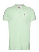 Tjm Slim Placket Polo Ext Tommy Jeans Green