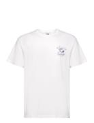 Tjm Reg Novelty Graphic Tee Tommy Jeans White