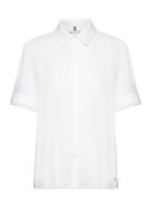 Essential Fluid Ss Shirt Tommy Hilfiger White