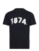 1874 Graphic T-Shirt Lyle & Scott Navy