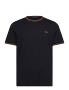 Twin Tipped T-Shirt Fred Perry Black