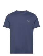 Ringer T-Shirt Fred Perry Blue