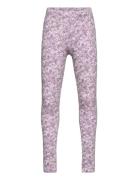 Leggings Flower Aop Lindex Purple