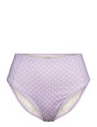 Denise High-Waist Bikini Bottom Malina Purple