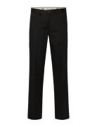 Slhstraight-William Twil 196 Pant W Noos Selected Homme Black