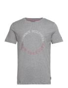 Monotype Roundle Tee Tommy Hilfiger Grey