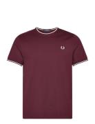 Twin Tipped T-Shirt Fred Perry Red