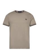 Twin Tipped T-Shirt Fred Perry Grey