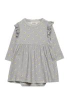 Nbfgaya Ls Body Dress Sp1 Lil Lil'Atelier Grey