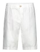 Regular Linen Shorts Tom Tailor White