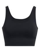 Meridian Fitted Crop Tank Under Armour Black