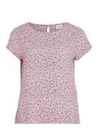 Vipaya S/S Top - Noos Vila Pink