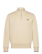 Half Zip Sweatshirt Fred Perry Beige