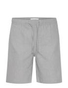 Cfphelix 0066 Linen Mix Shorts Casual Friday Grey
