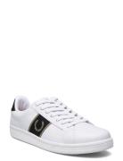 B721 Lthr/Branded Webbing Fred Perry White