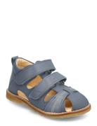 Sandals - Flat - Closed Toe - ANGULUS Blue