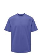 Onsfred Life Rlx Ss Tee Noos ONLY & SONS Blue